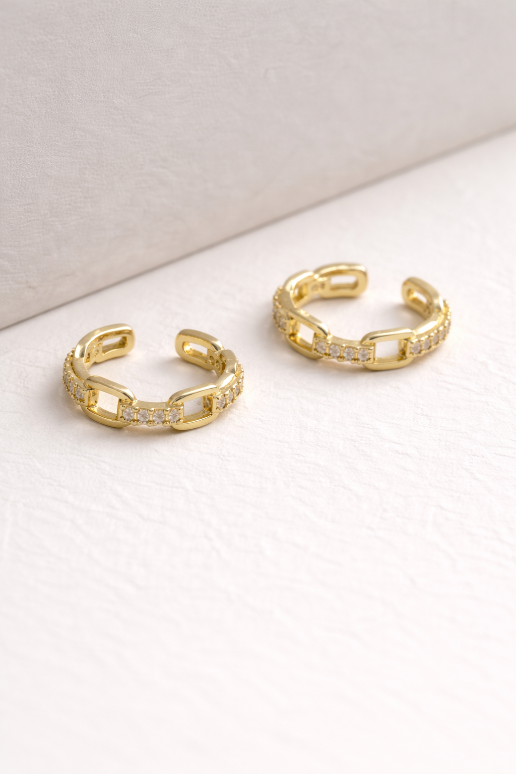 Earcuff eslabones y circones