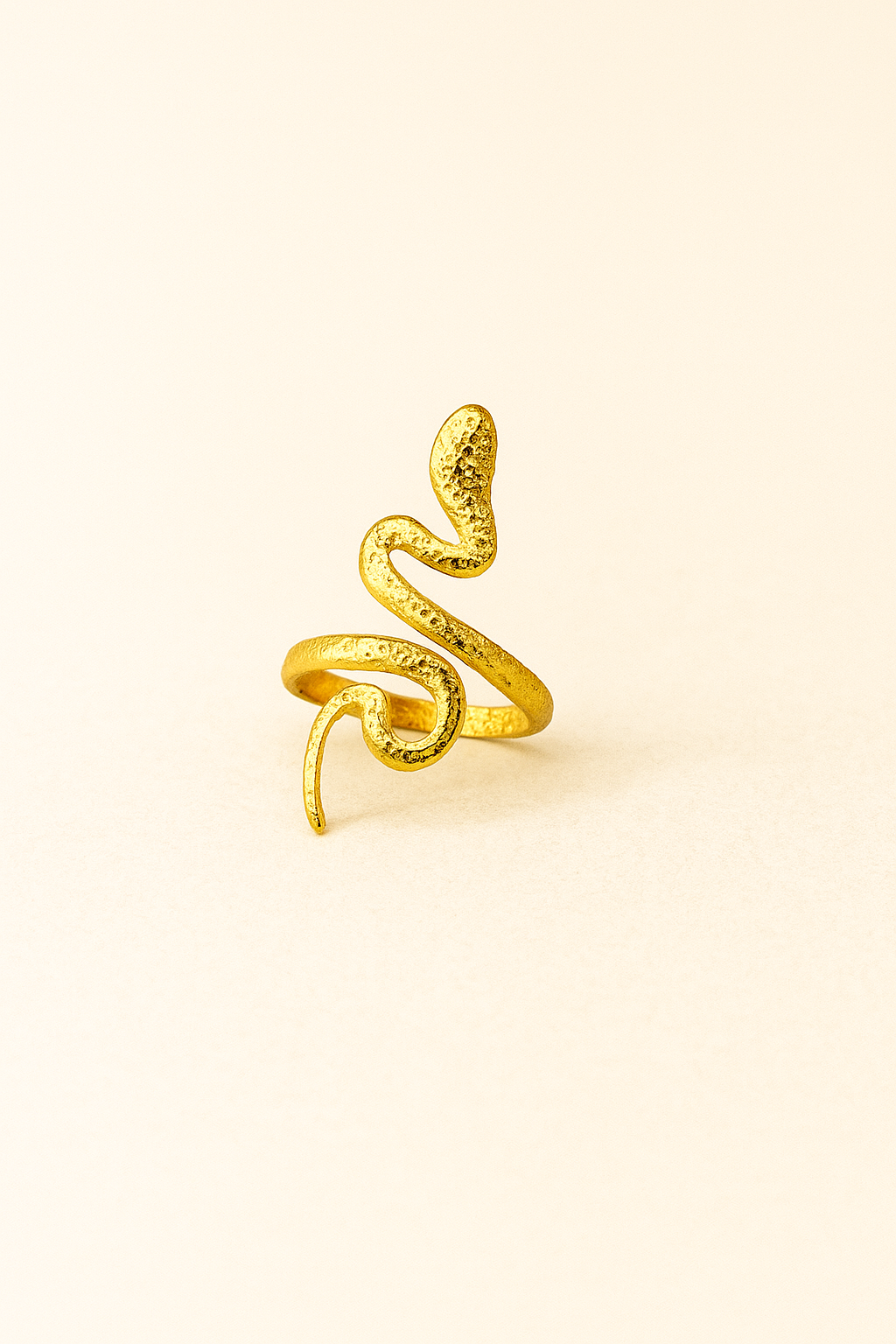 Anillo snake acero