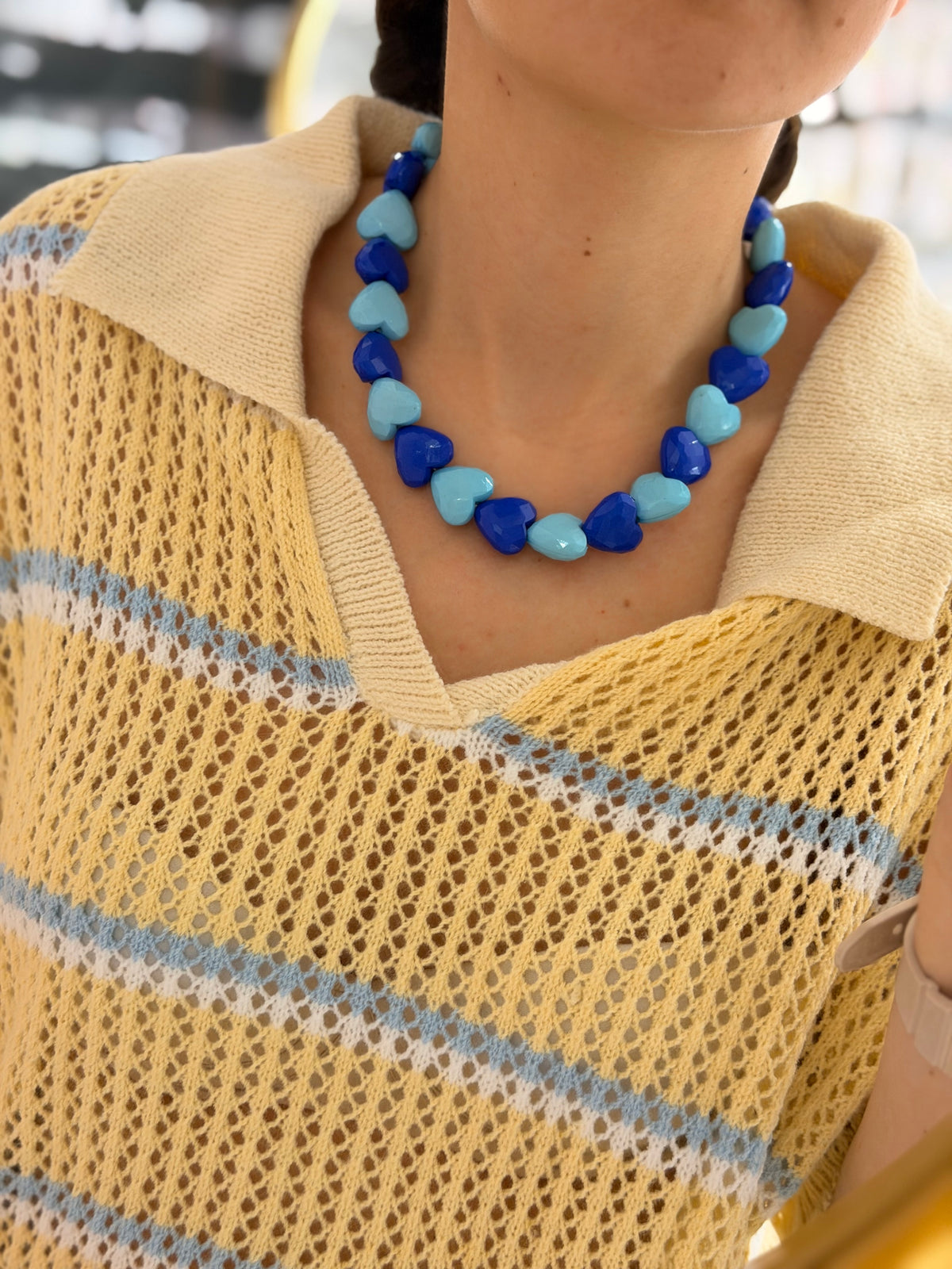 Collare XL Candy-azules