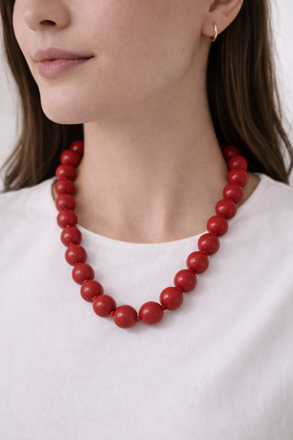 Collar XL rojo. #14