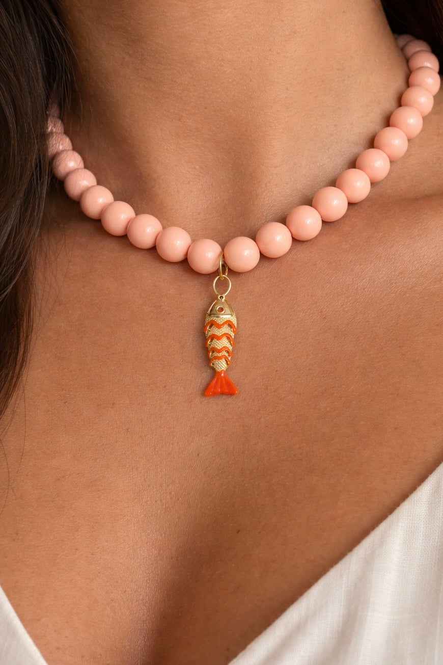 Collar XL Pez Naranja