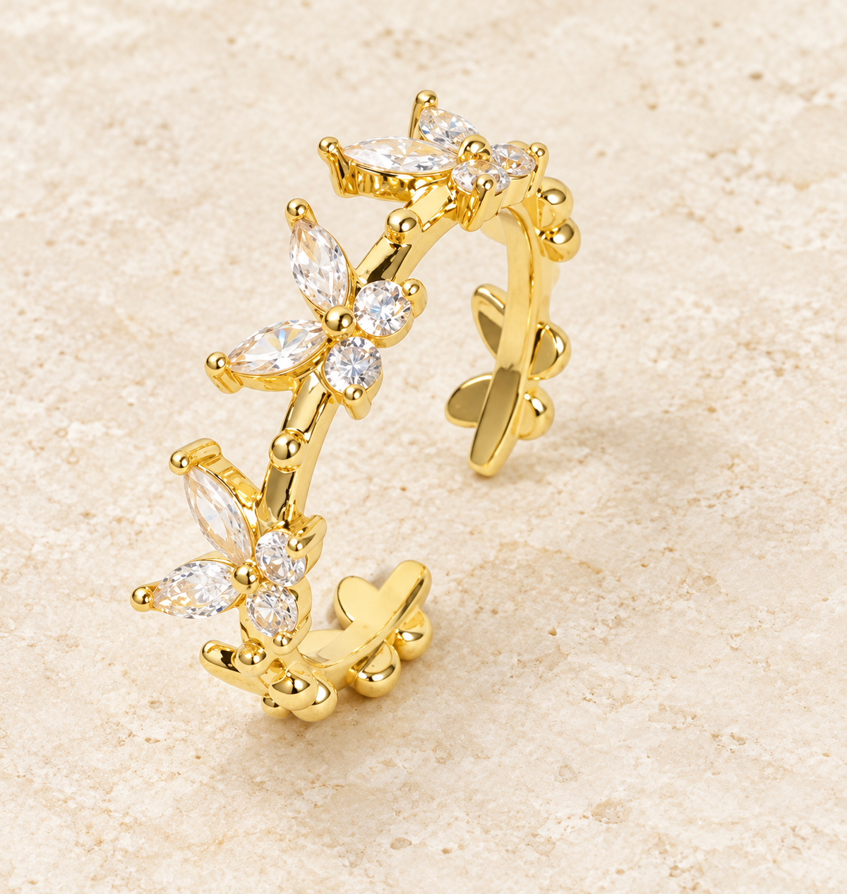 Anillo mini mariposa