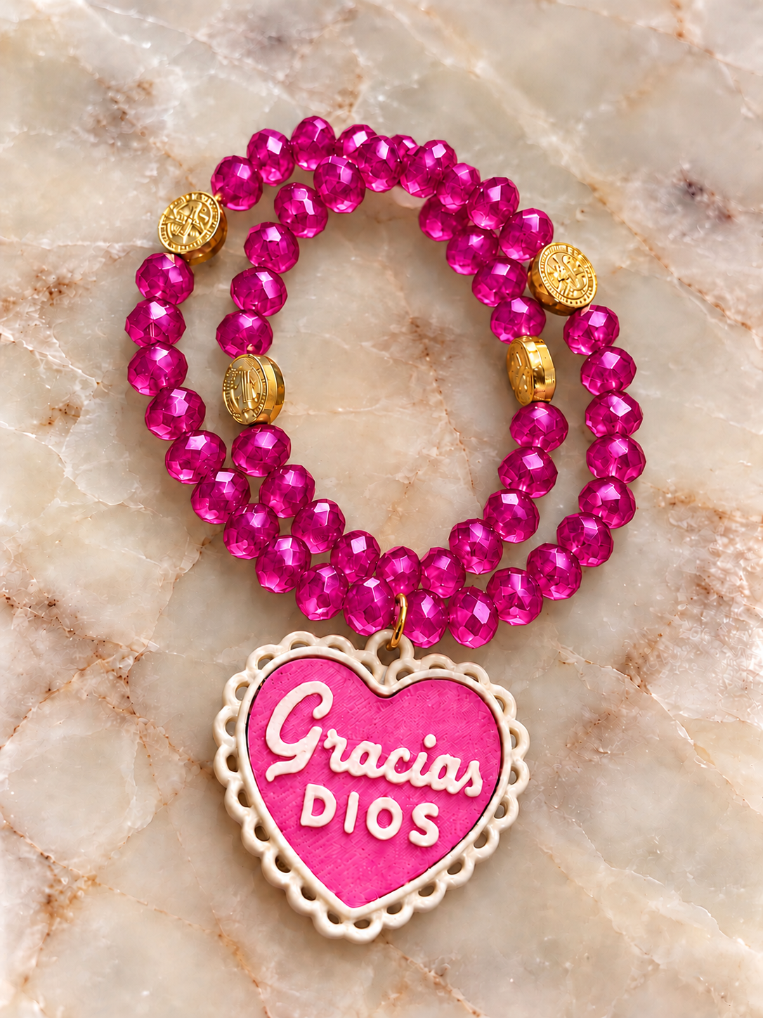 Pulsera - Rosario gracias Dios