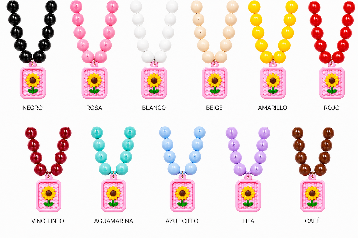 Collar XL Girasol