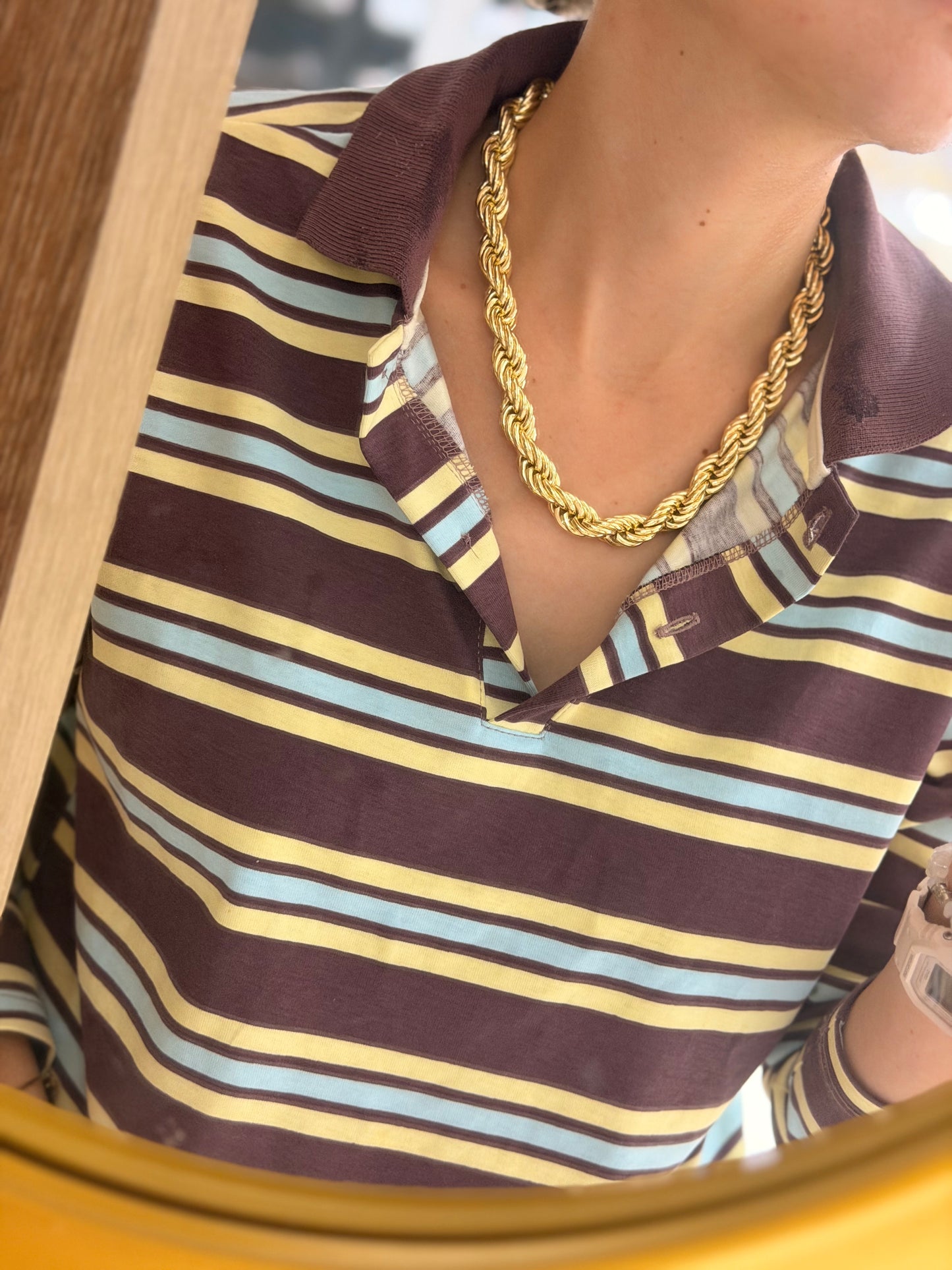 Collar lazo grueso