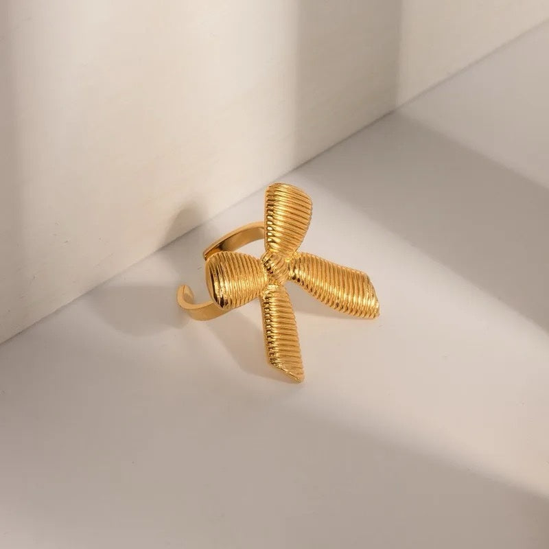 Anillo moño acero