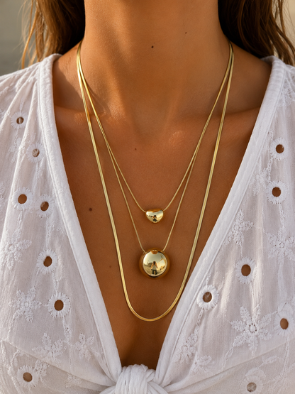 Collar triple Rachel