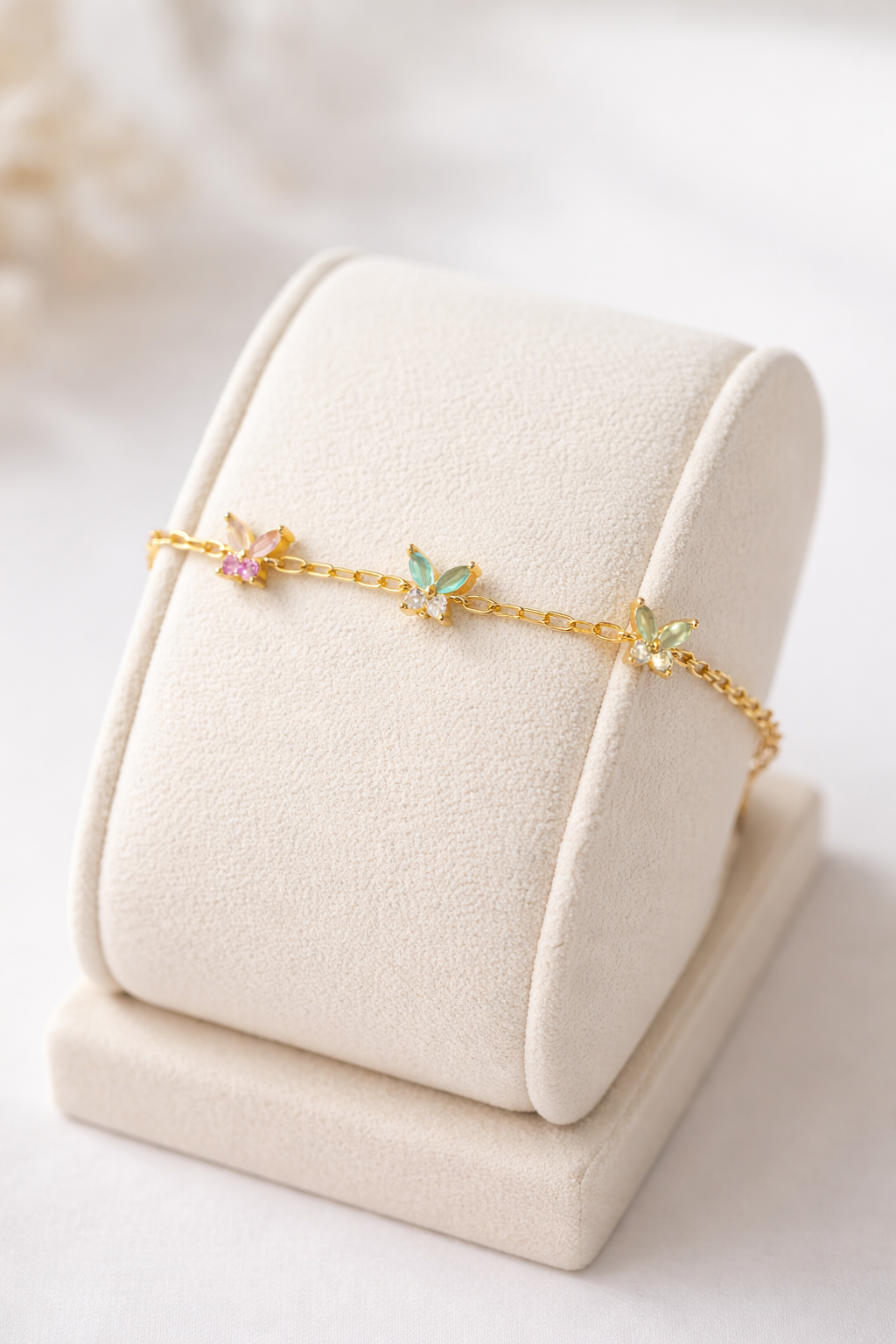 Pulsera mariposas de colores