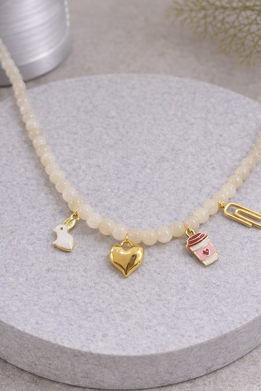 Collar mini charms Alicia