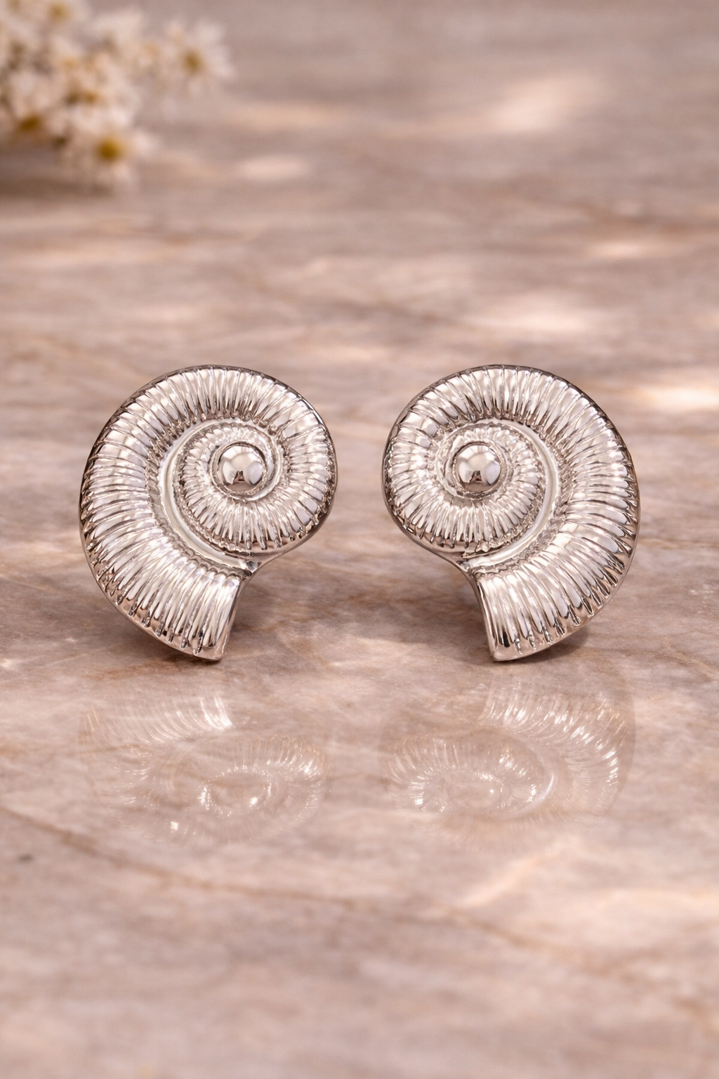 Maxi Topo caracola plata