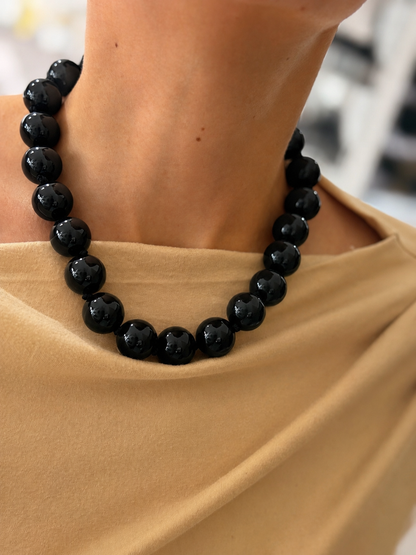 Collar XL negro #18