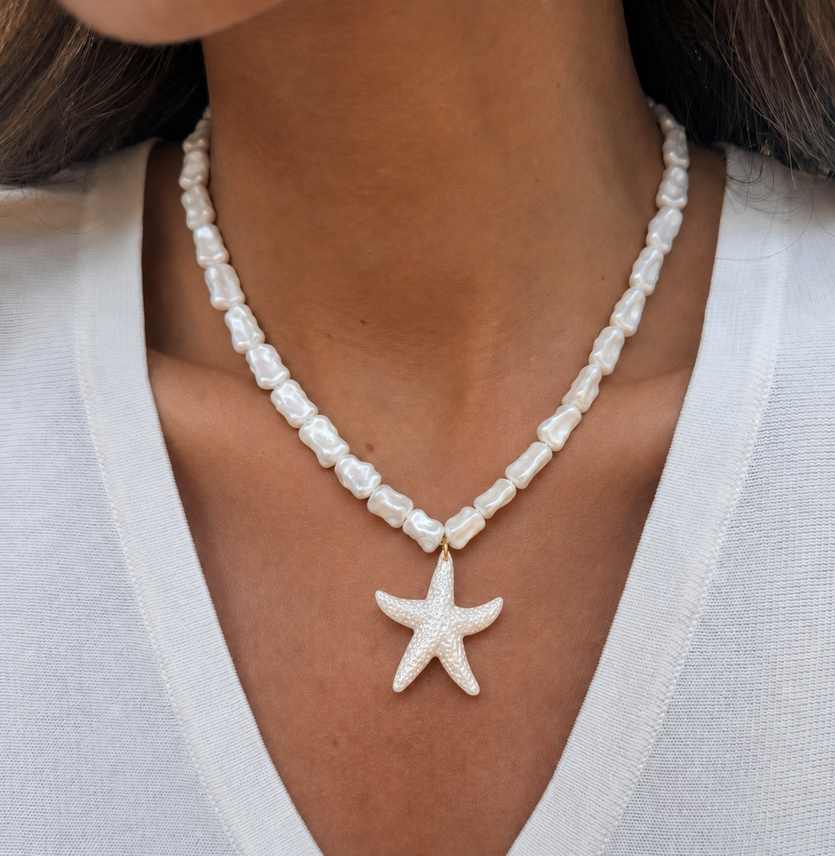 Collar playa blanca.