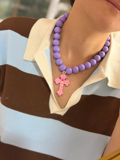 Collar XL Cruz.