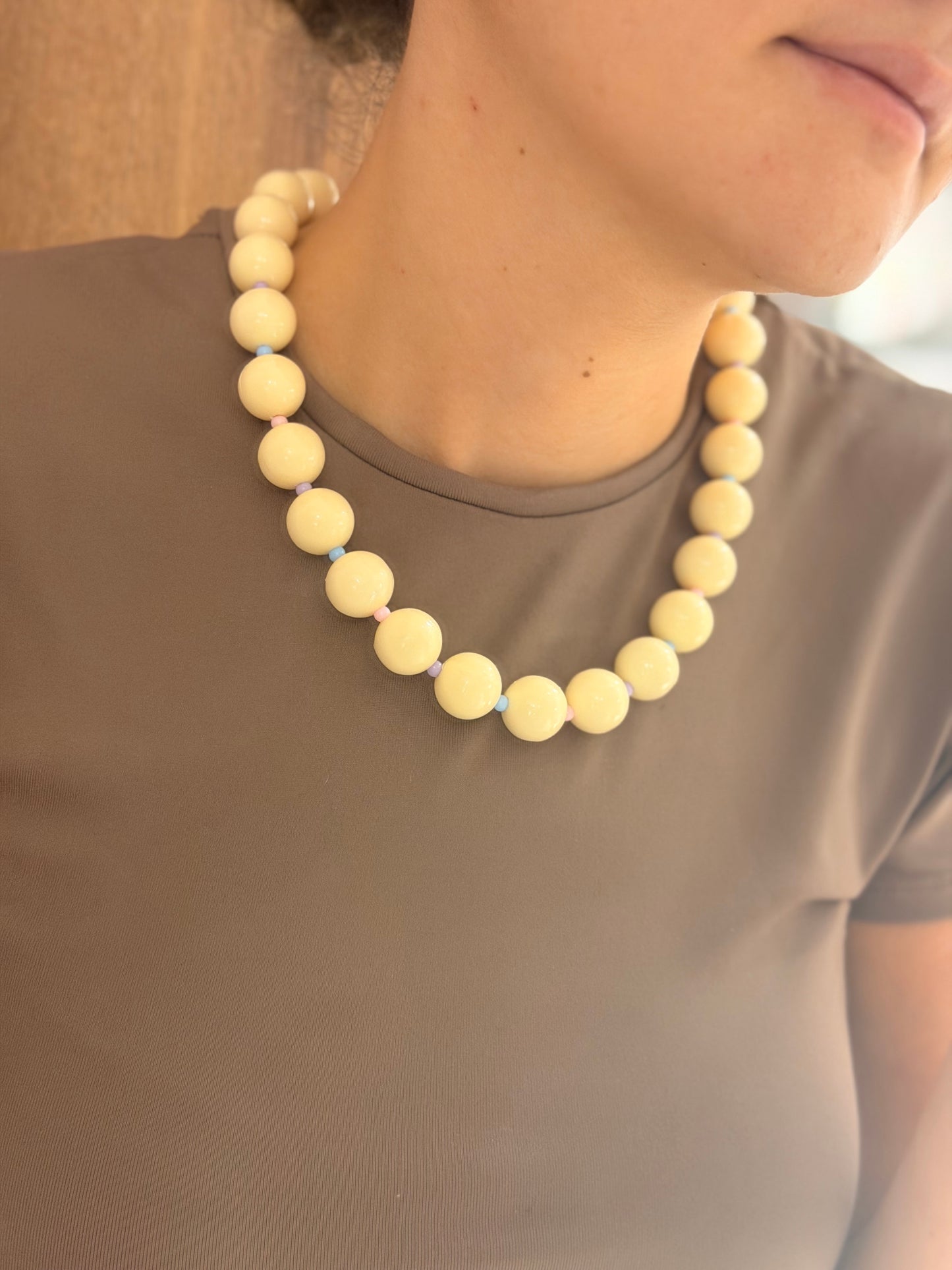 Collar XL beige multicolor #16
