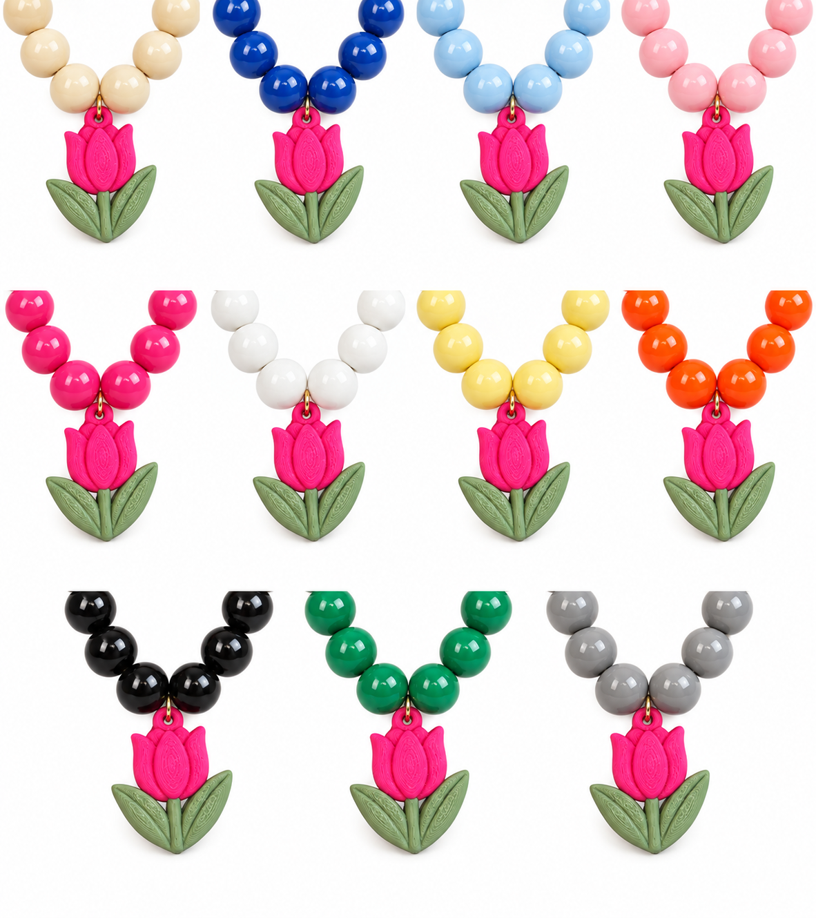Collar XL Tulipán