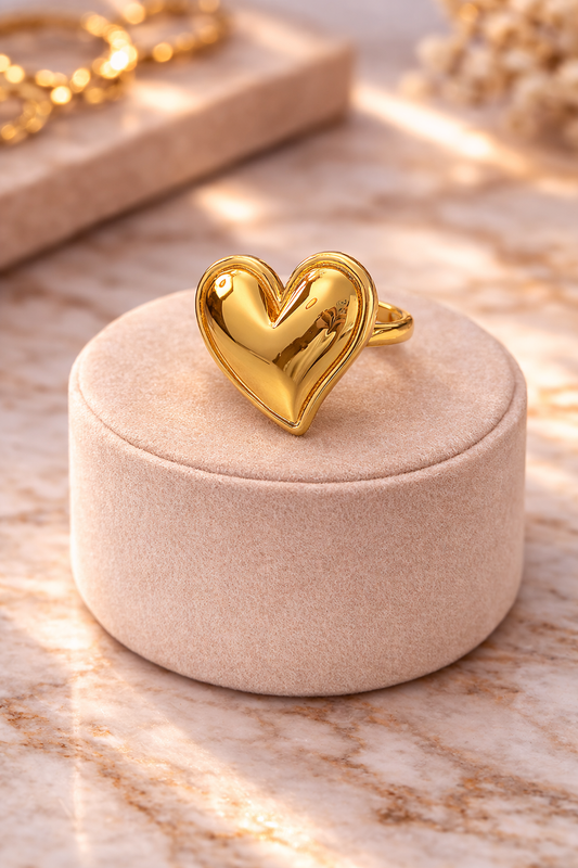 Anillo corazón