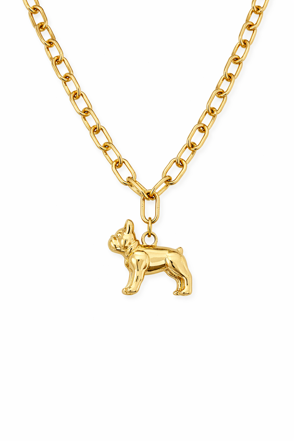 Collar Frenchie dorado