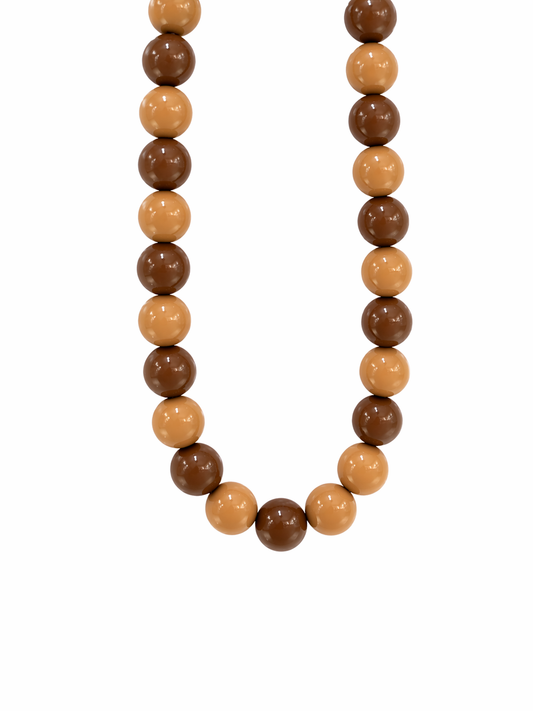 Collar XL caramel