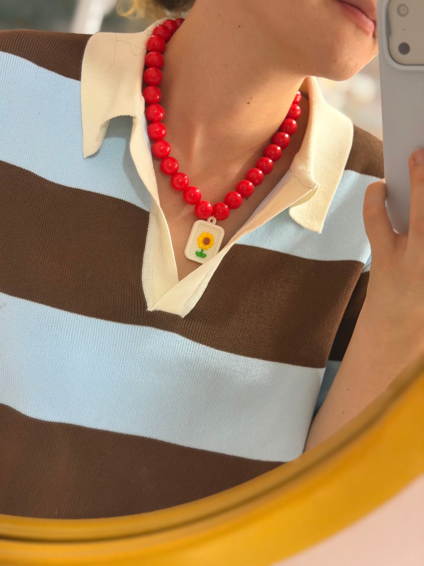 Collar XL  girasol