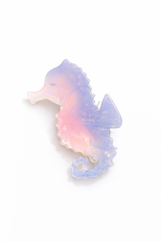 Hair clip caballo de mar