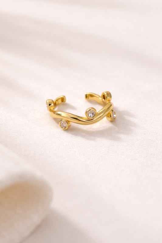 Earcuff ondas y circones
