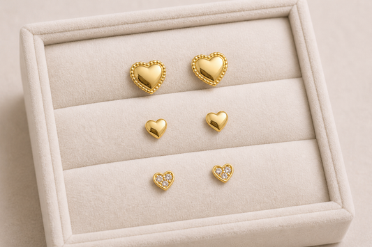 Set de topos corazón