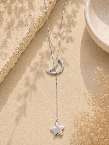 Cadena luna y estrella