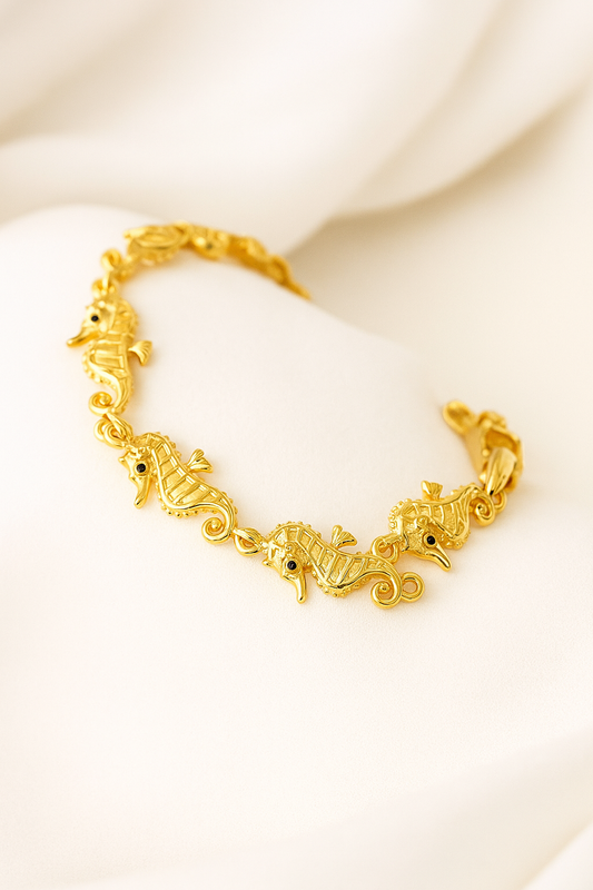 Pulsera caballos de mar.