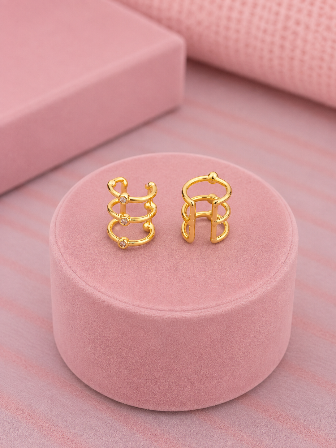 Earcuff triple circones