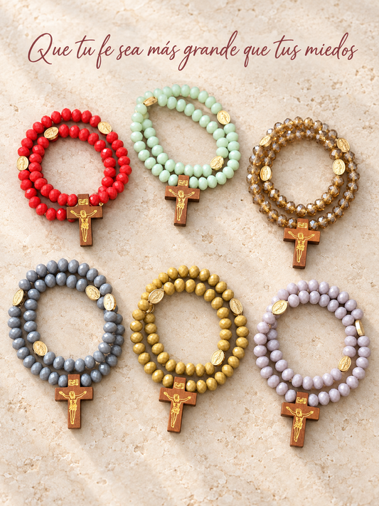 Pulsera - Rosario de Fe