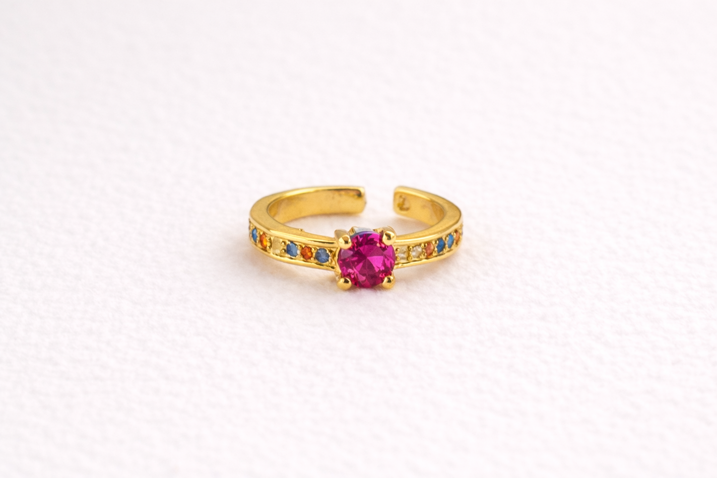 Earcuff fucsia multicolor