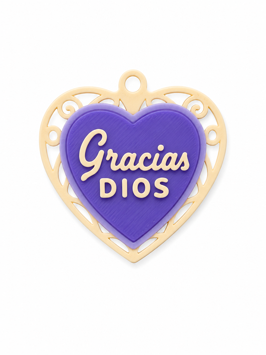 Dije gracias Dios
