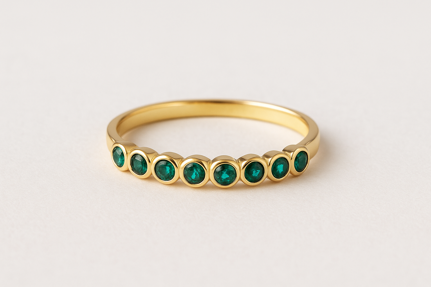 Anillo circones verdes