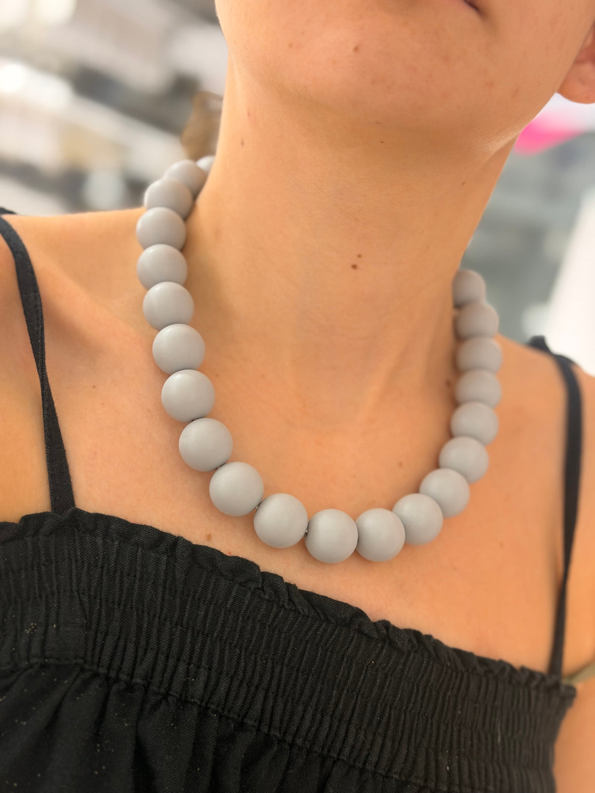 Collar XL gris Mate