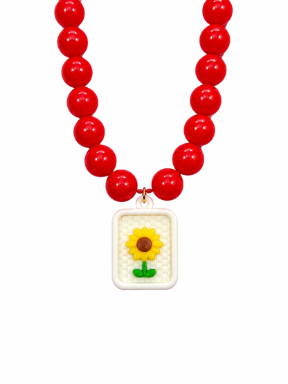Collar XL  girasol