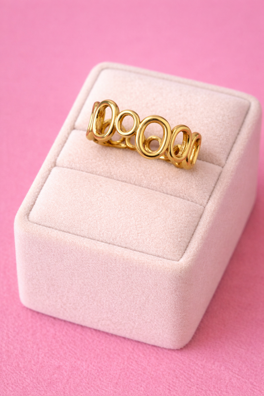 Anillo mini óvalos