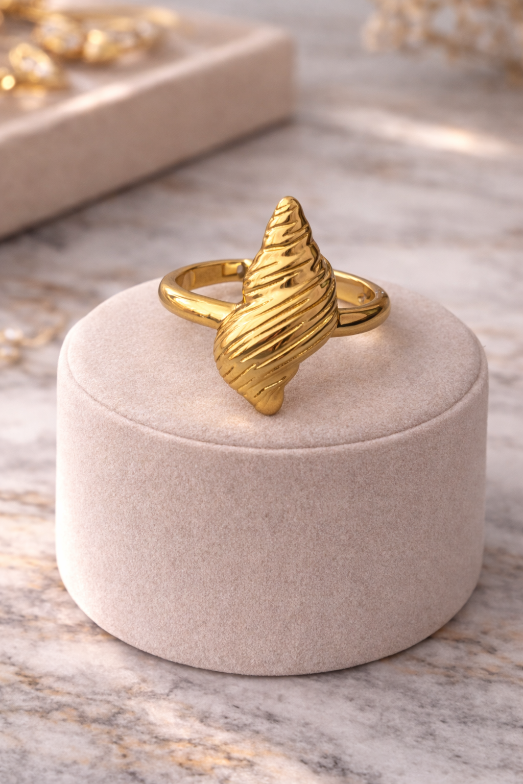 Anillo caracola