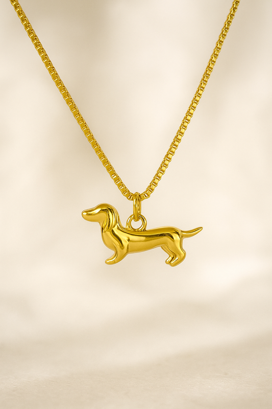 Cadena salchicha dorado