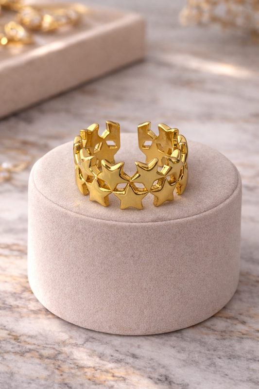 Anillo estrella.