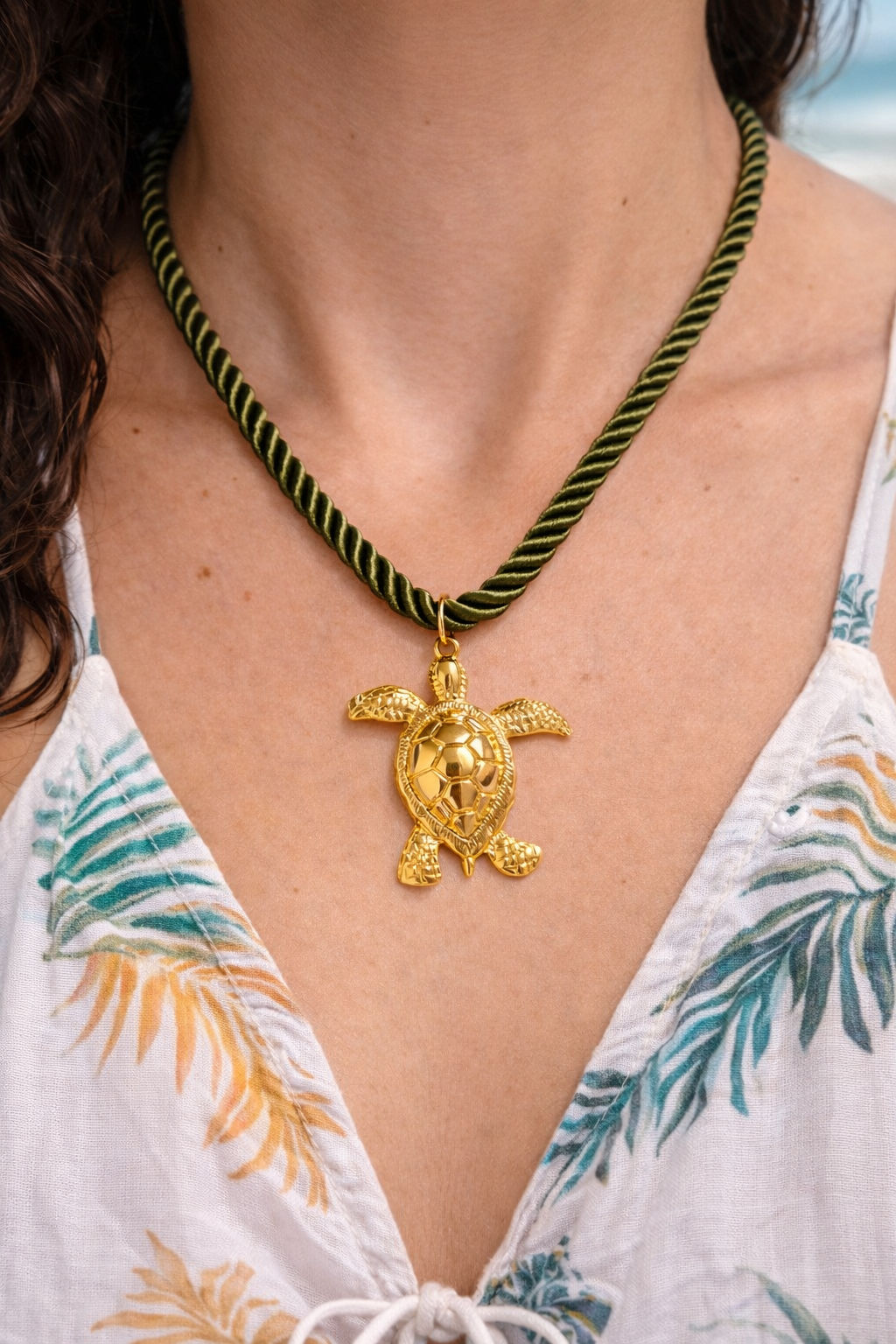 Collar lazo tortuga