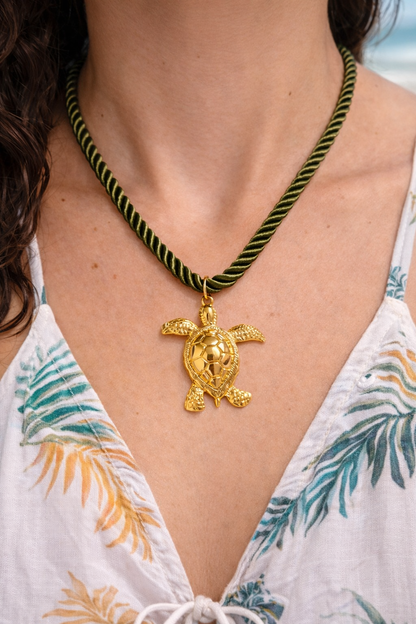 Collar lazo tortuga