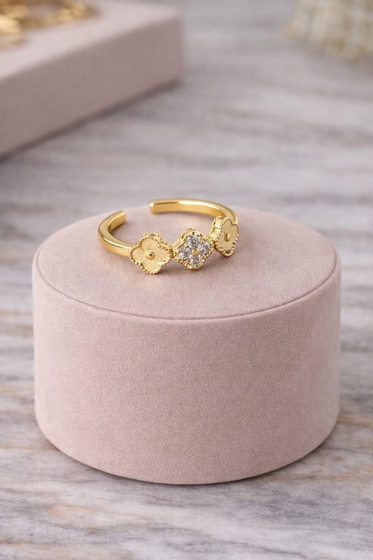 Anillo trébol