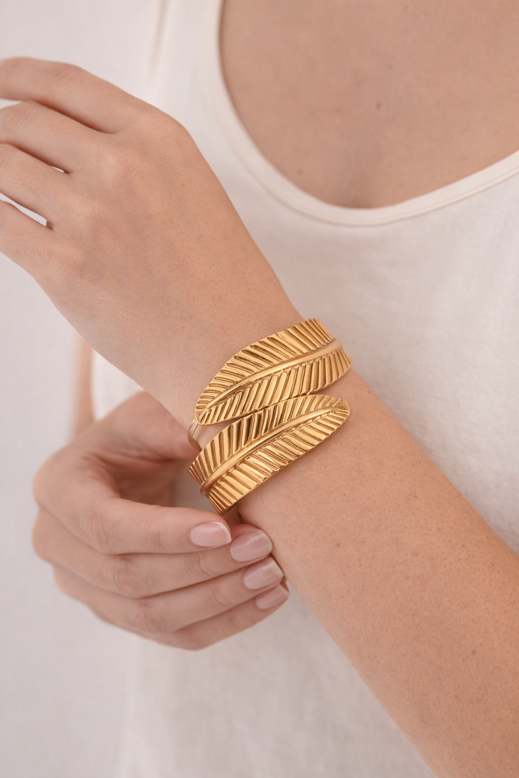 Pulsera maxi hoja