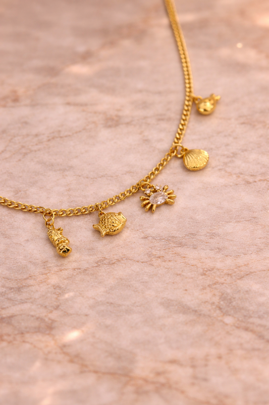 Collar mini charms bahía
