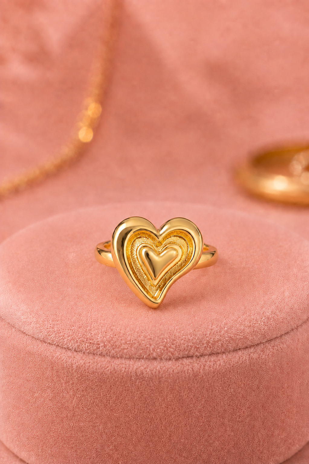 Anillo corazón