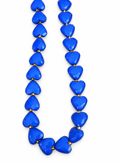 Collar XL candy -azul oscuro