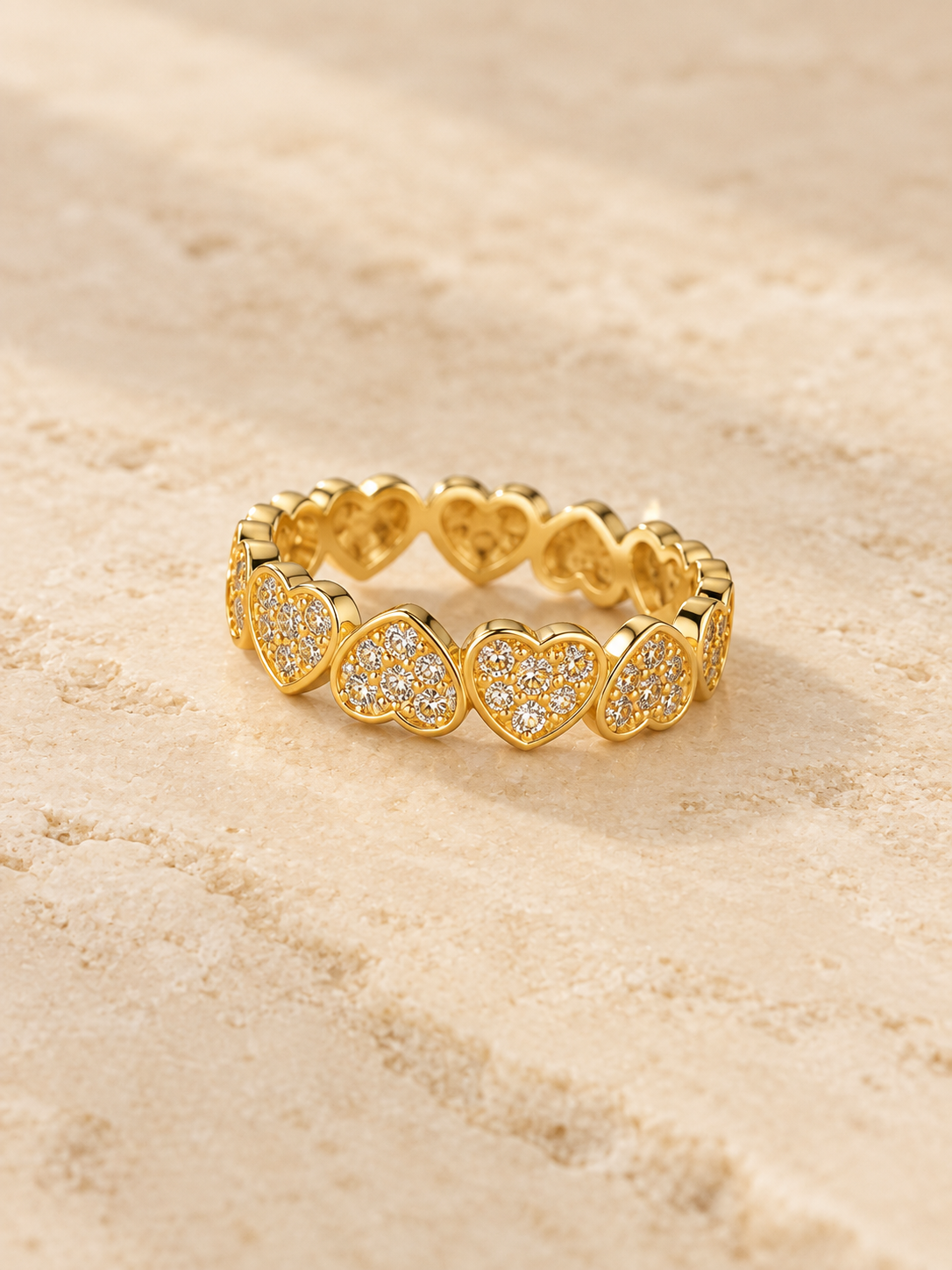 Anillo corazones