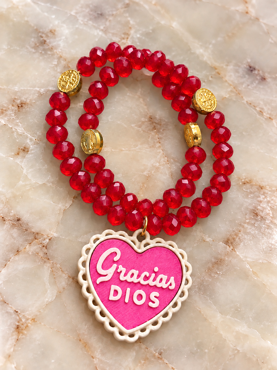 Pulsera - Rosario gracias Dios