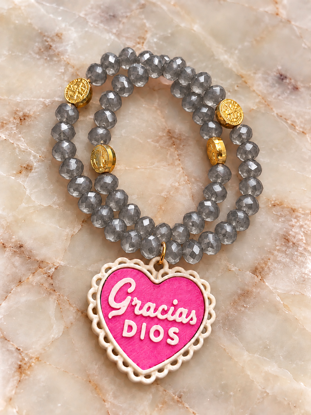 Pulsera - Rosario gracias Dios