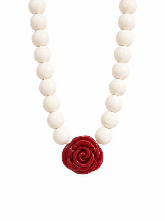 Collar XL rose vino tinto.